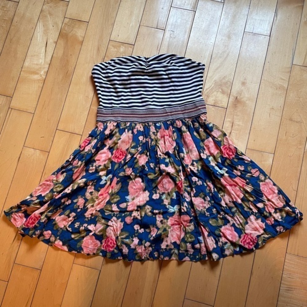 Xhilaration Floral Tube Top‎ Sun Dress🌺